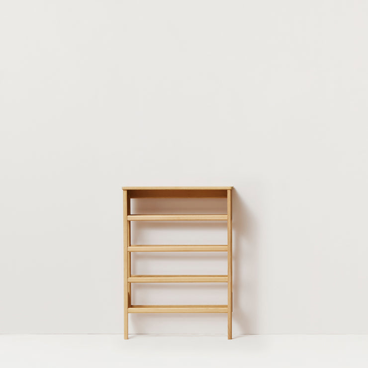 Form & Refine A Line Shoe Rack 72, Oak