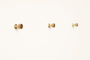 Form & Refine Angle Brass Hook, Small