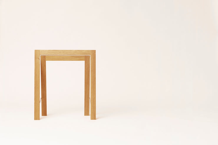 Form & Refine Austere Trestle, Set of 2, Oak