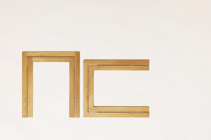 Form & Refine Austere Trestle, Set of 2, Oak