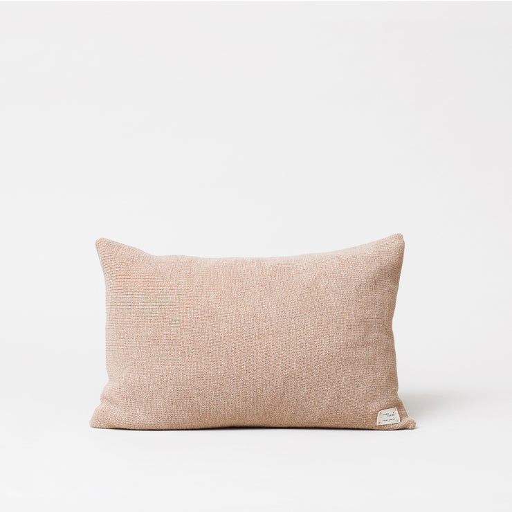 Form & Refine Aymara Pillow, Rib, Light Brown