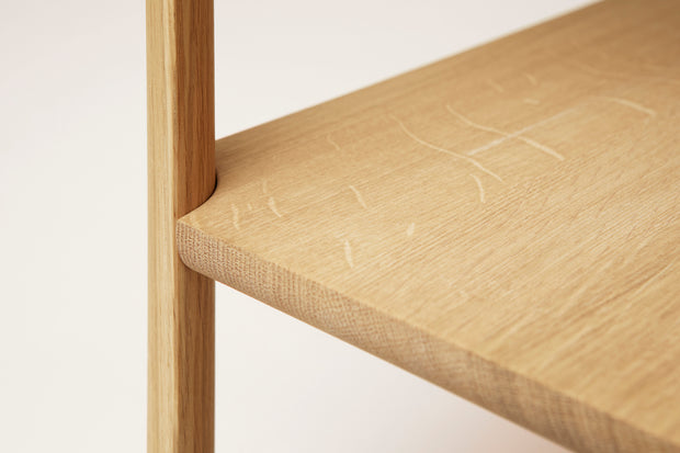 Form & Refine Leaf Shelf 1x2, White Oak