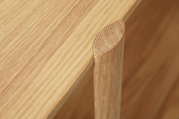 Form & Refine Leaf Shelf 2x2, White Oak