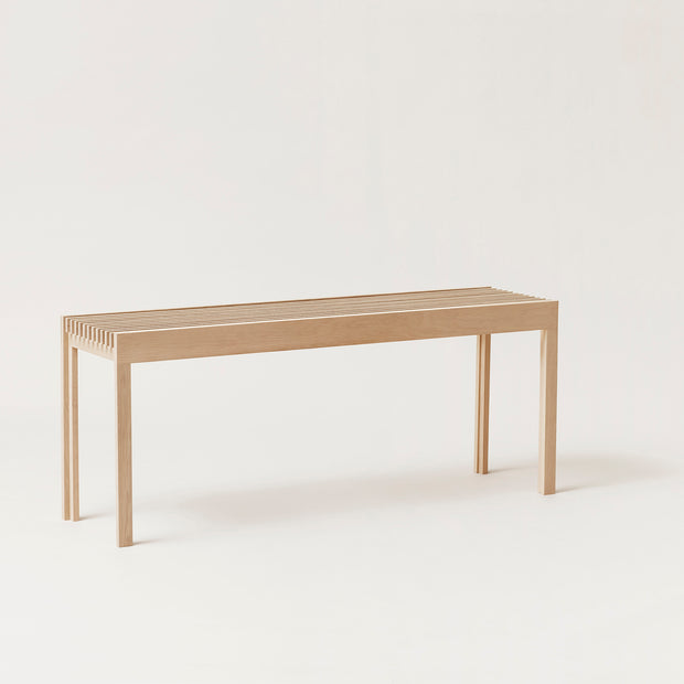 Form & Refine Lightweight Bench, White Oak