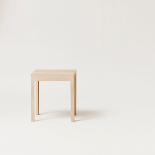 Form & Refine Lightweight Stool, White Oak