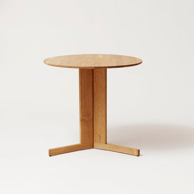 Form & Refine Trefoil Table, Oak Lacquered