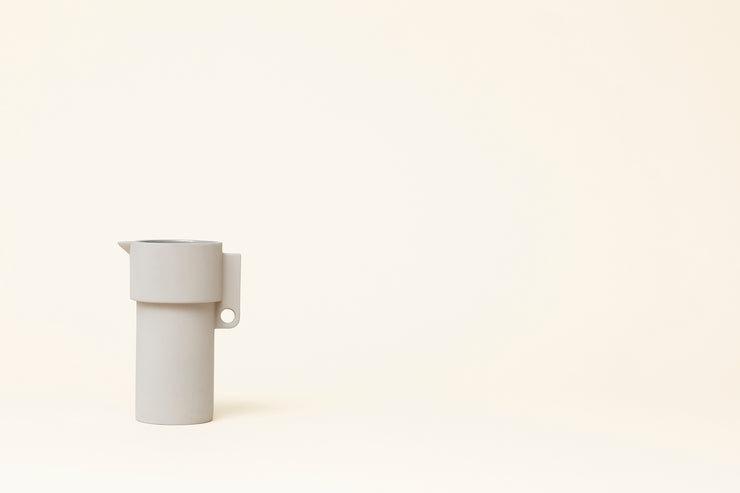 Form & Refine Alcoa Pitcher, Light Grey