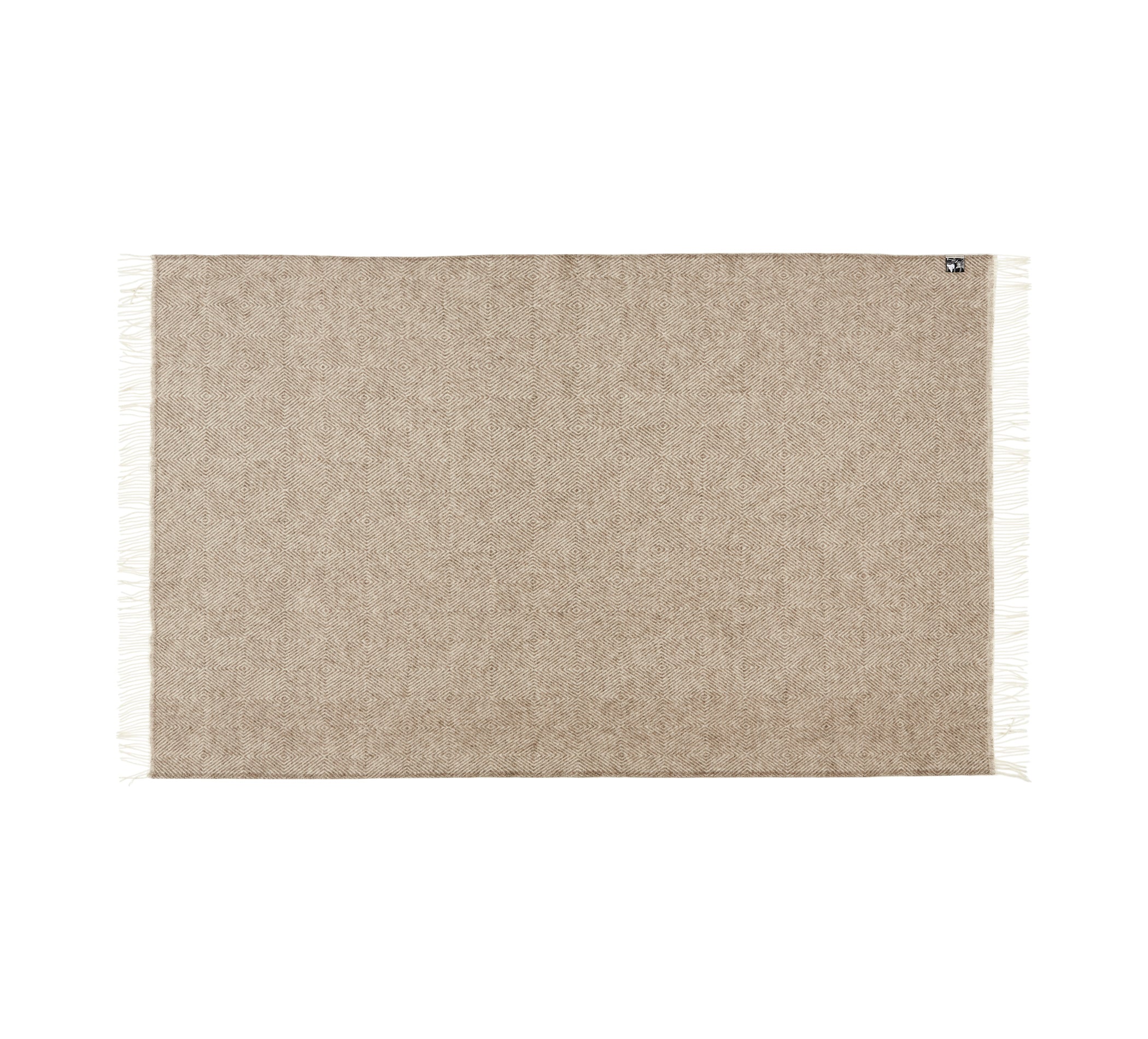 Silkeborg Uldspinderi Fanø Throw 140x240 cm Throw 0119 Birch Sand