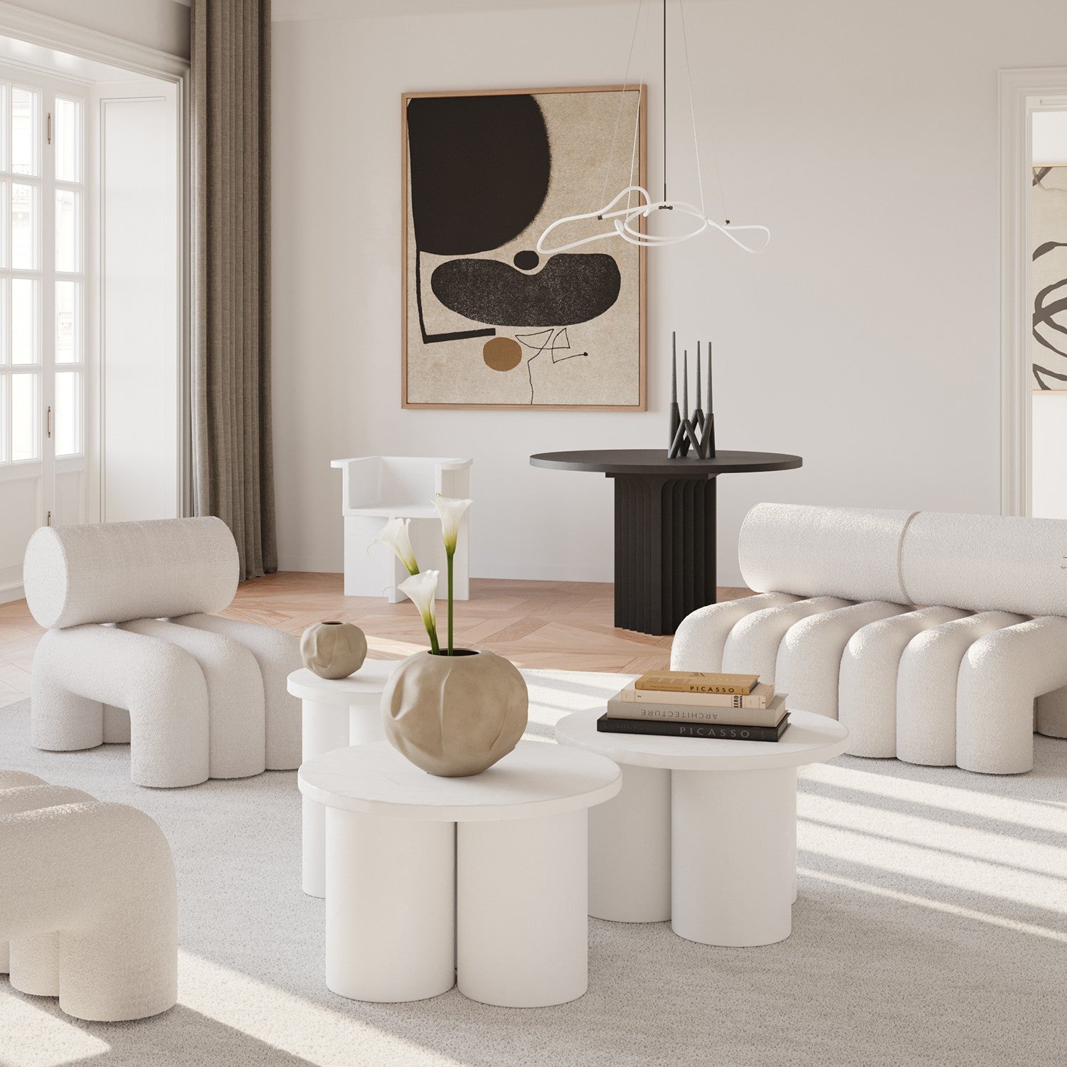 Orimono Vase, Medio - Sand - 101 CPH