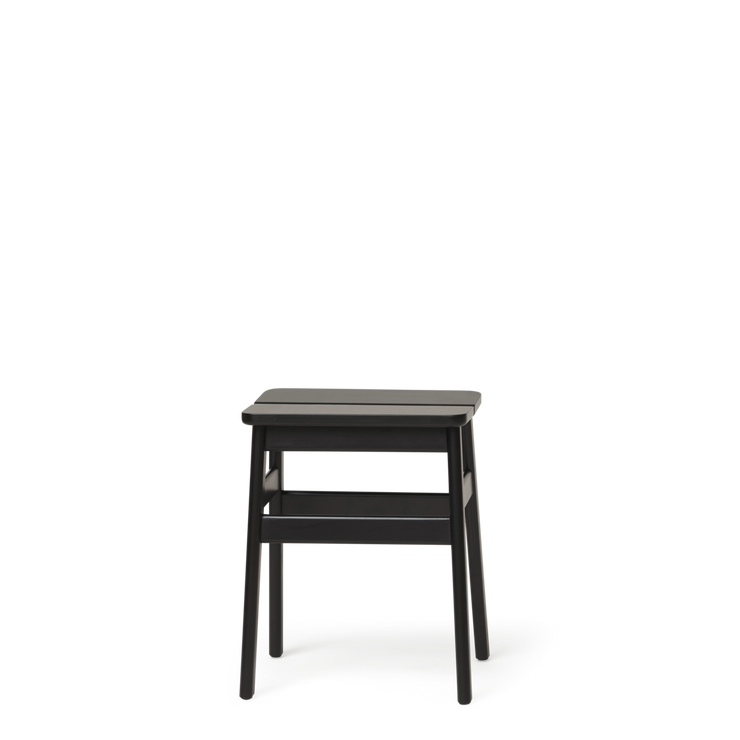Form & Refine Angle Standard Stool 45, Black-stained Beech