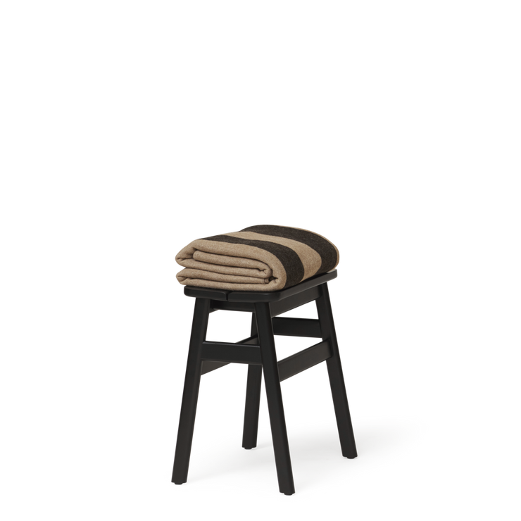 Form & Refine Angle Standard Stool 45, Black-stained Beech
