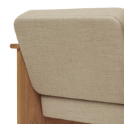 Form & Refine Block Lounge Chair, Oak