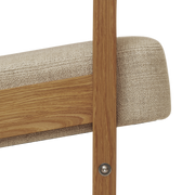 Form & Refine Block Lounge Chair, Oak