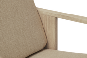 Form & Refine Block Lounge Chair, White Oak
