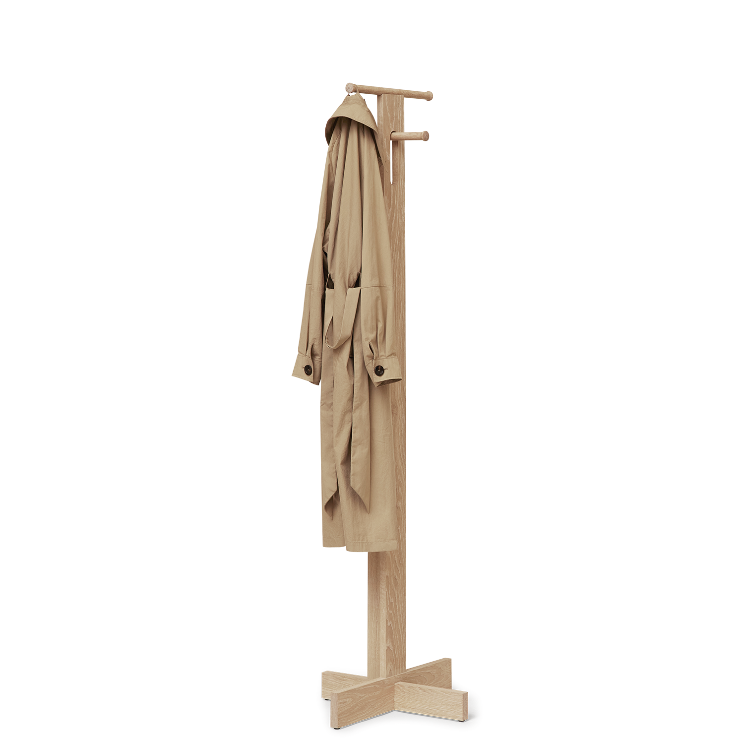 Form & Refine Foyer Coat Stand, White Oak