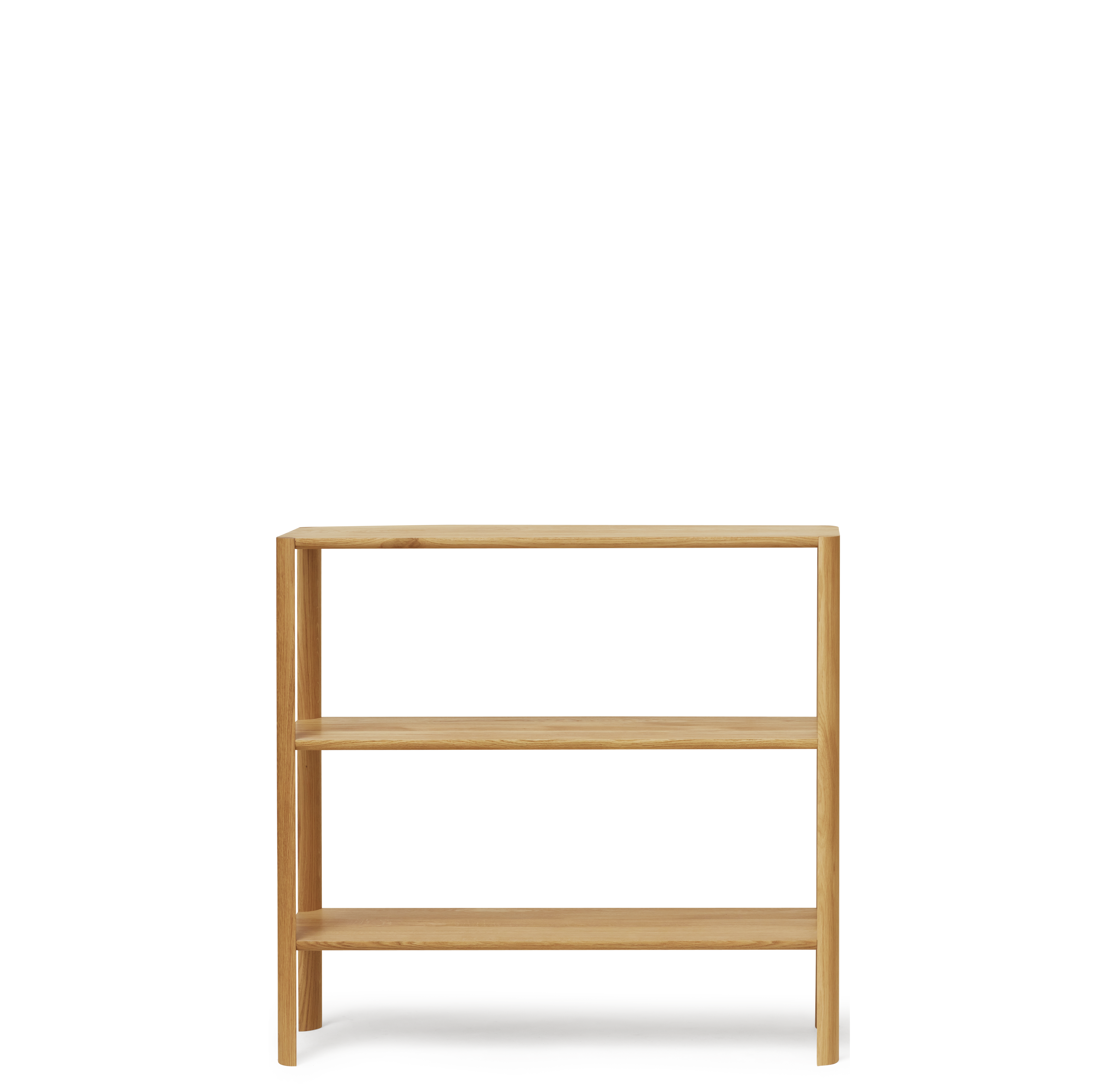 Form & Refine Leaf Shelf 1x3, Oak