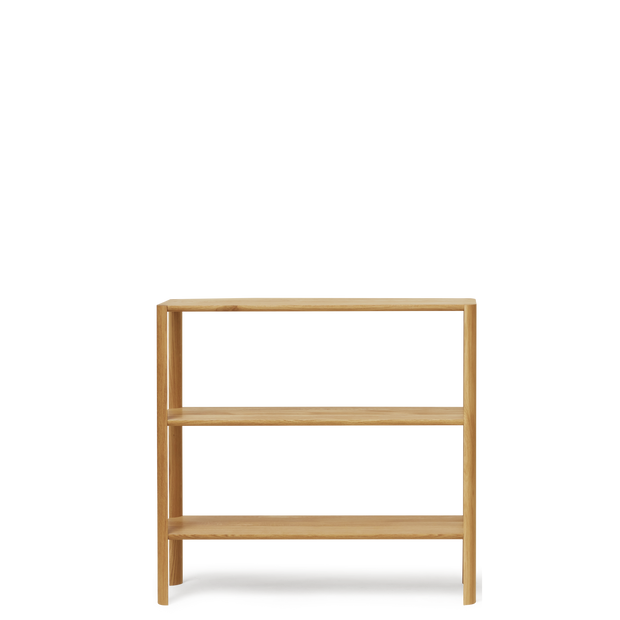 Form & Refine Leaf Shelf 1x3, Oak