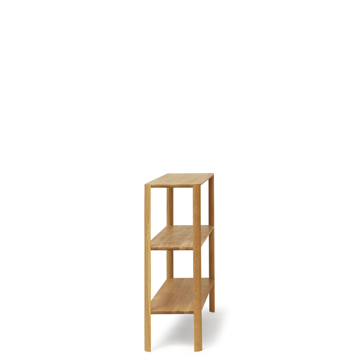 Form & Refine Leaf Shelf 1x3, Oak