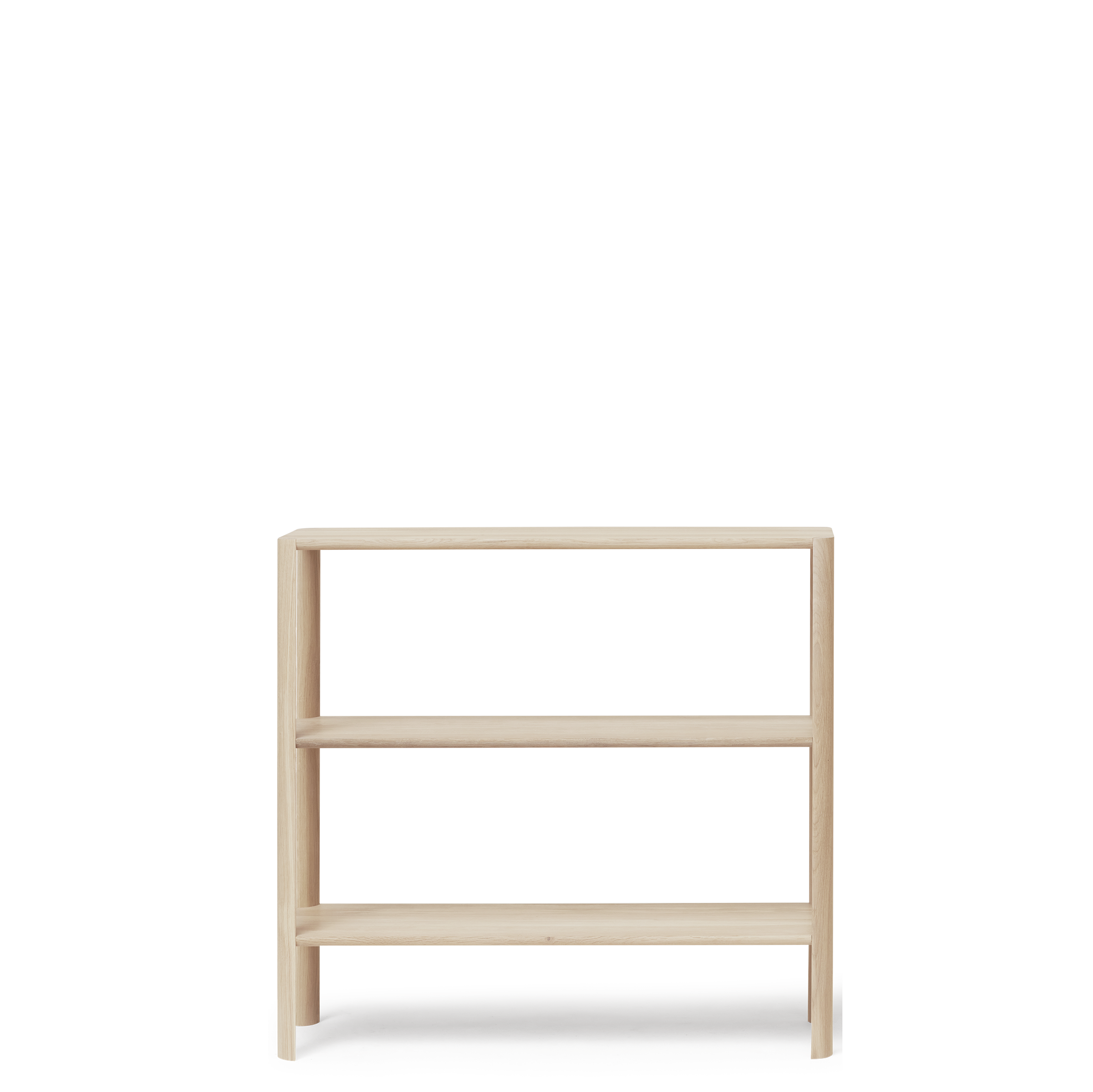 Form & Refine Leaf Shelf 1x3, White Oak – NORMODE