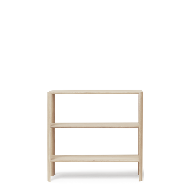 Form & Refine Leaf Shelf 1x3, White Oak