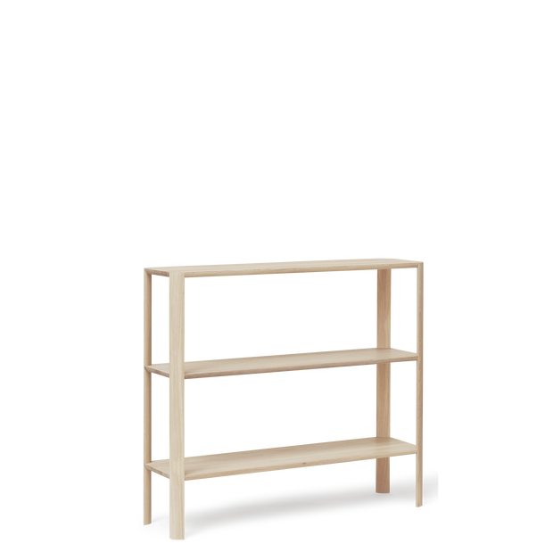 Form & Refine Leaf Shelf 1x3, White Oak