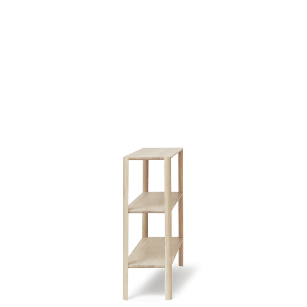 Form & Refine Leaf Shelf 1x3, White Oak