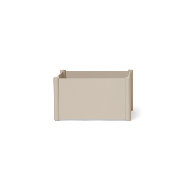Form & Refine Pillar Storage Box, Large, Warm Grey