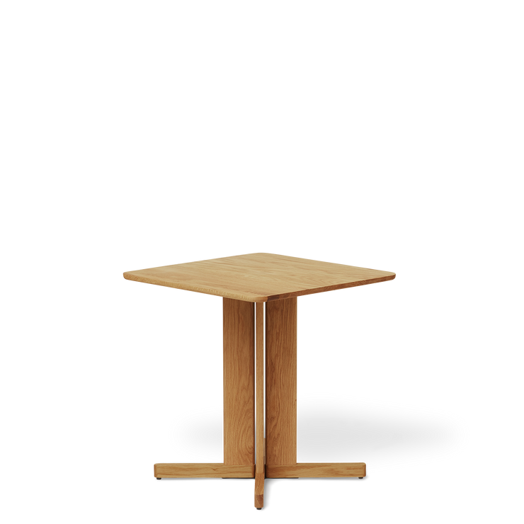 Form & Refine Quatrefoil Table 68x68, Oak