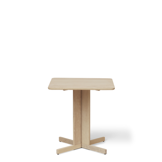 Form & Refine Quatrefoil Table 68x68, White Oak