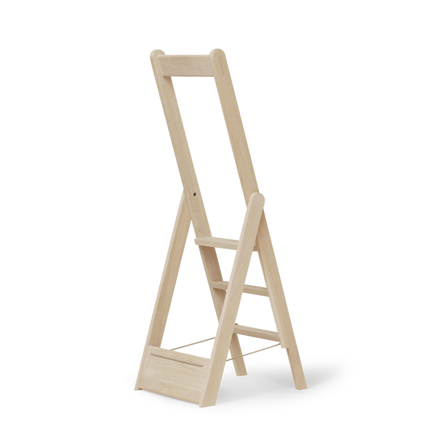 Form & Refine Step by Step Ladder, White Oak