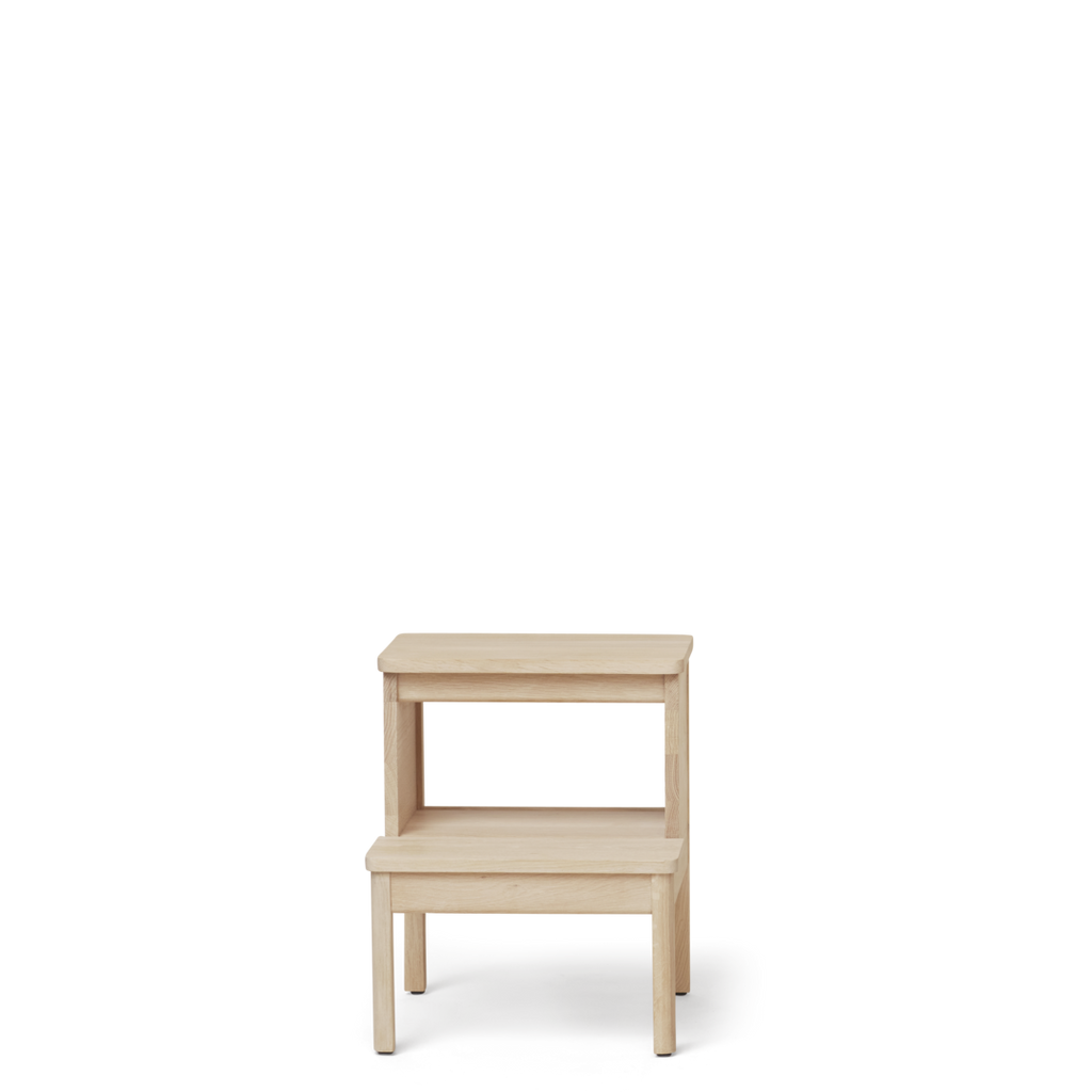 Wood White Oak Step Stool Form Refine A Line Stepstool, White Oak