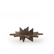 Boyhood Fröbelstar Table, Smoke Stained Oak