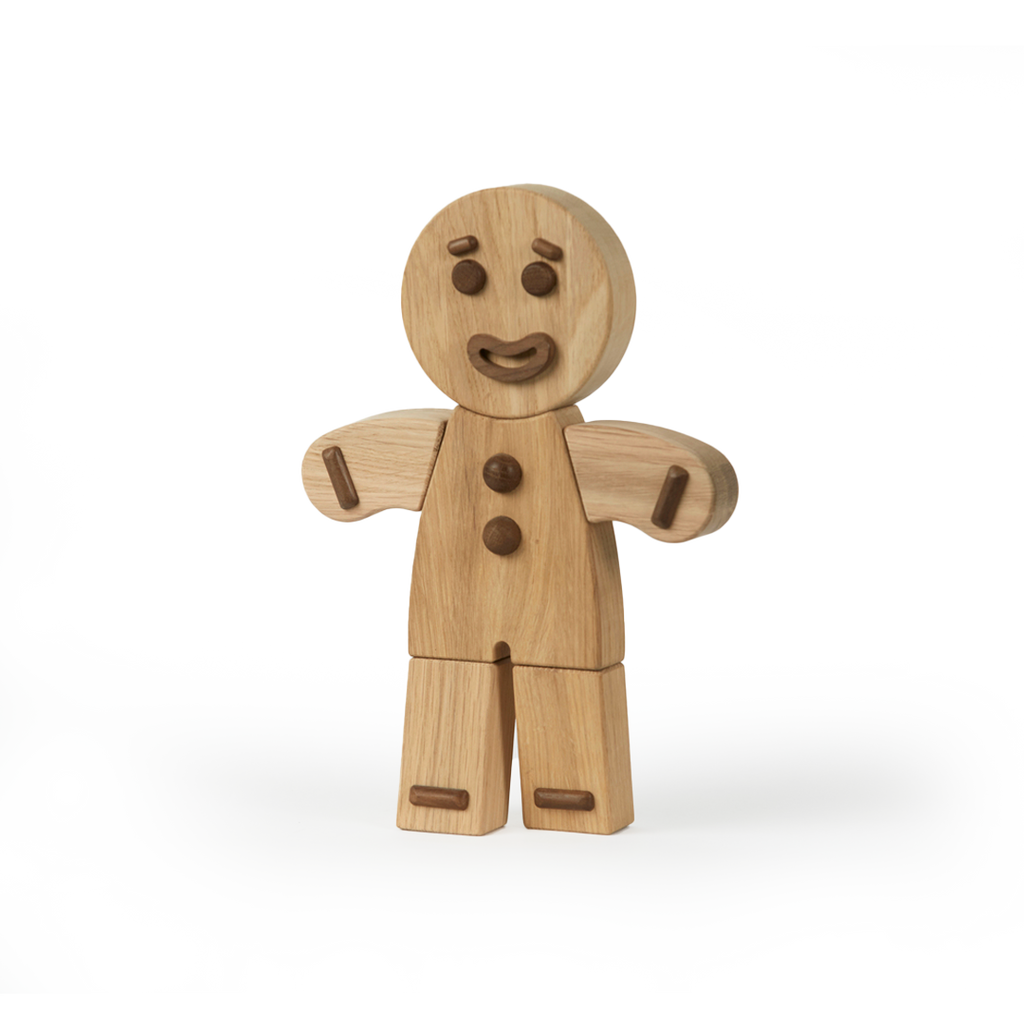その他 BOYHOOD GINGERBREAD MAN - SMALL Boyhood Gingerbread Man, Large Oak – NORMODE