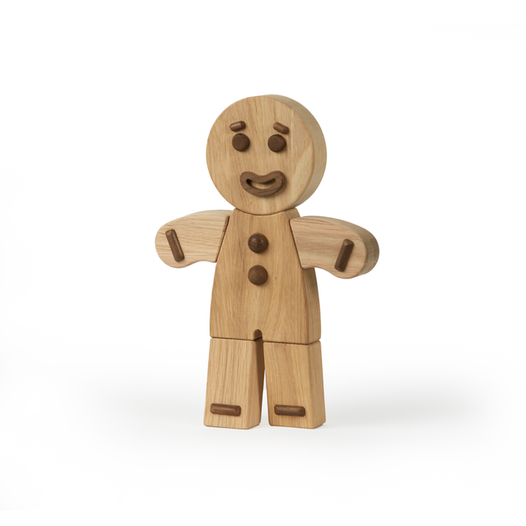 Boyhood Gingerbread Man, Large Oak