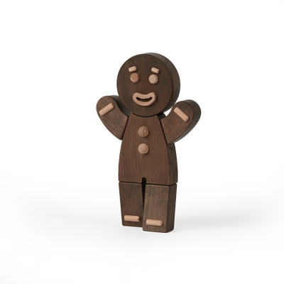 Boyhood Gingerbread Man, Large Smoke Stained Oak