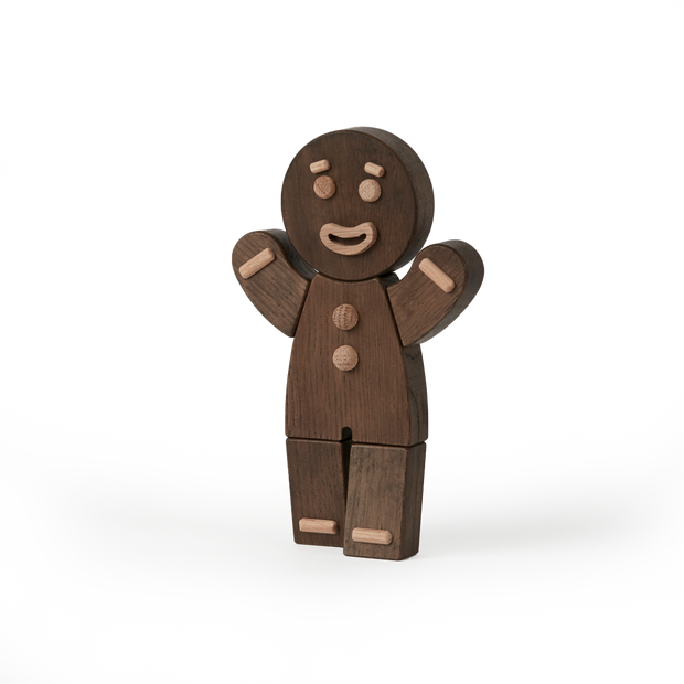 Boyhood Gingerbread Man, Large Smoke Stained Oak