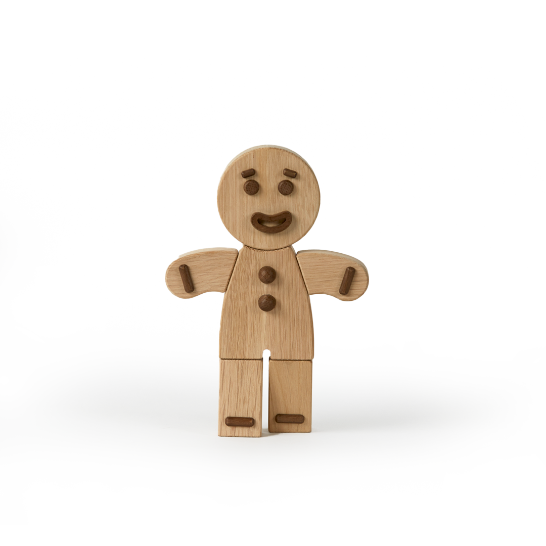Boyhood Gingerbread Man, Small Oak