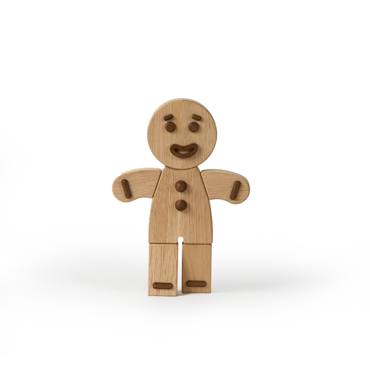 Boyhood Gingerbread Man, Small Oak