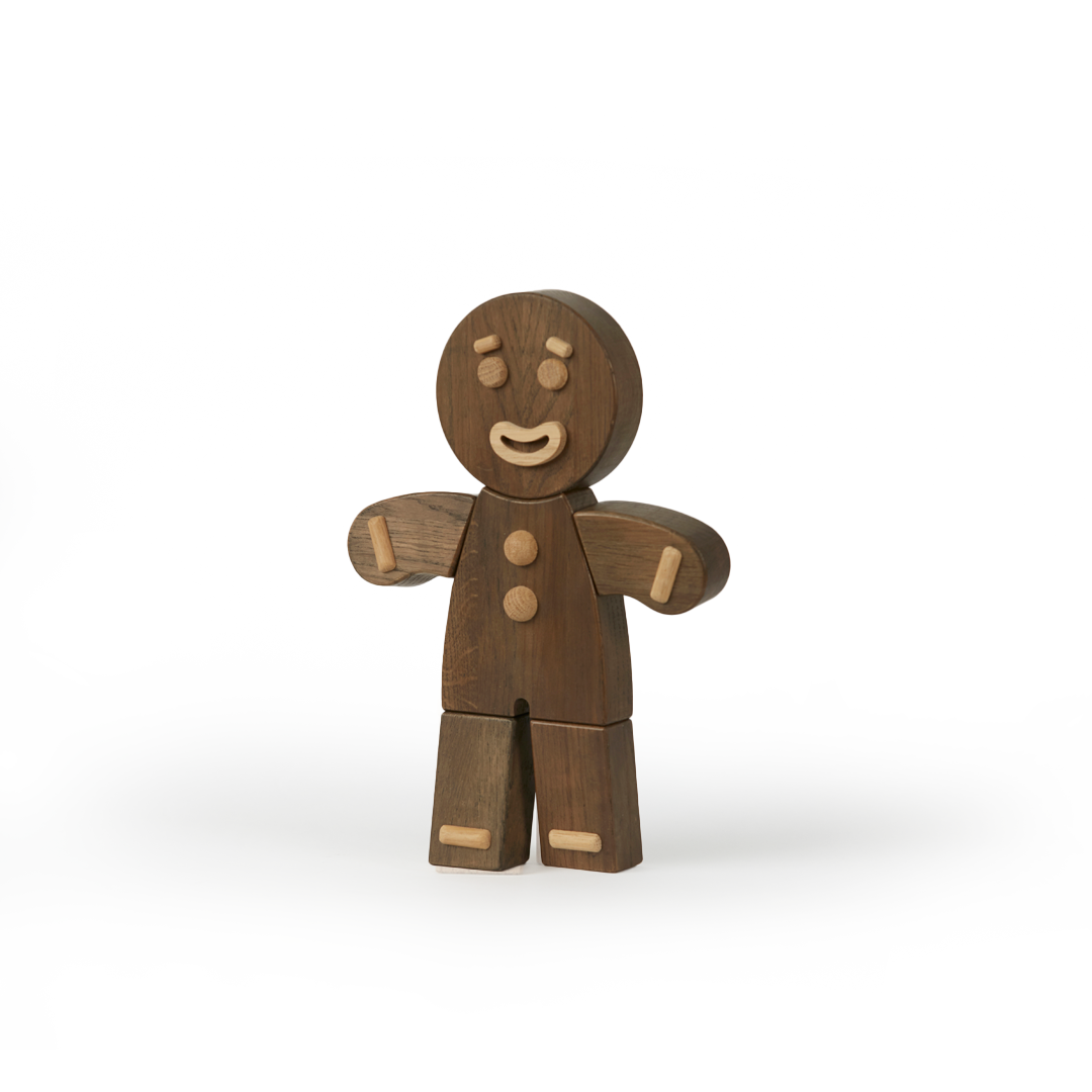 Boyhood Gingerbread Man, Small Smoke Stained Oak