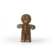 Boyhood Gingerbread Man, Small Smoke Stained Oak