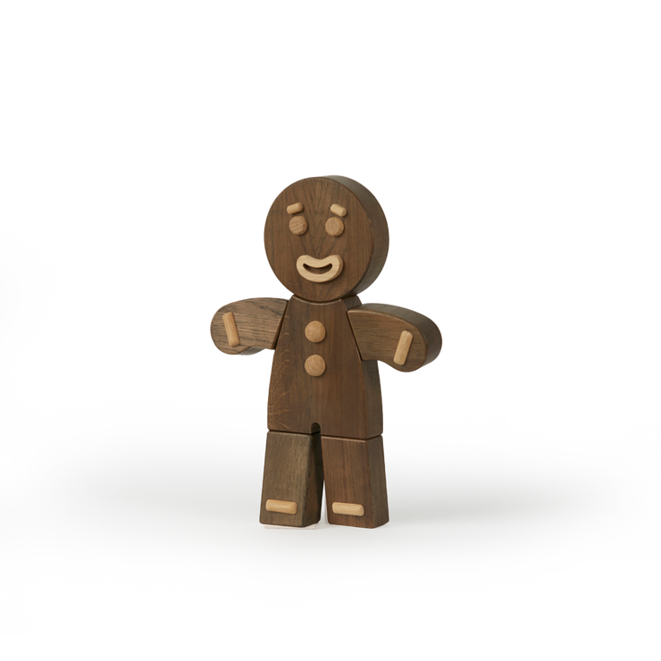 Boyhood Gingerbread Man, Small Smoke Stained Oak
