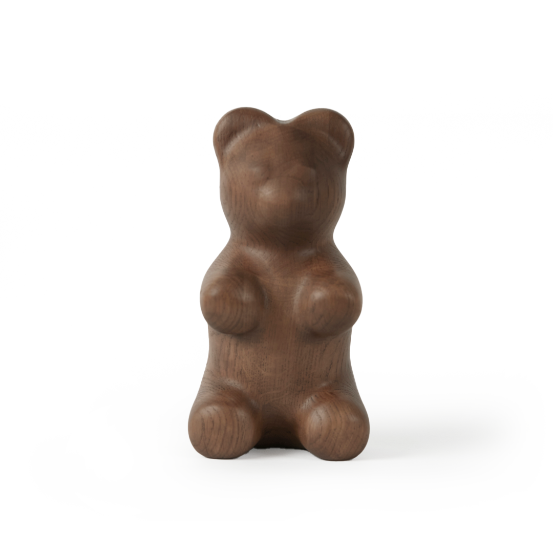 Boyhood Gummy Bear, Large Smoke Stained Oak