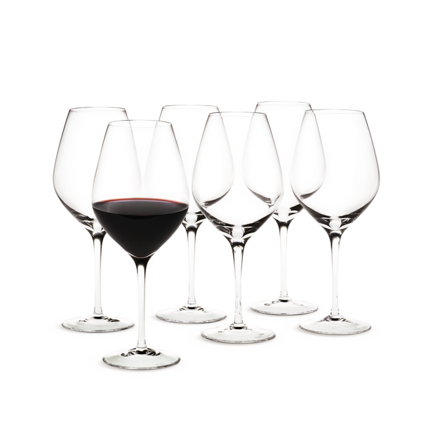 Holmegaard Cabernet Red Wine Glass, 6 Pcs.