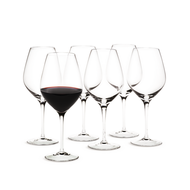 Holmegaard Cabernet Red / White Wine Glass, 6 Pcs.