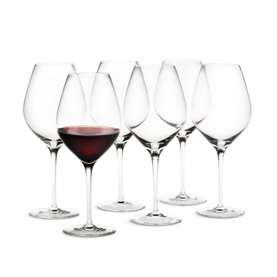 Holmegaard Large Cabernet Red Wine Glass, 6 Pcs.