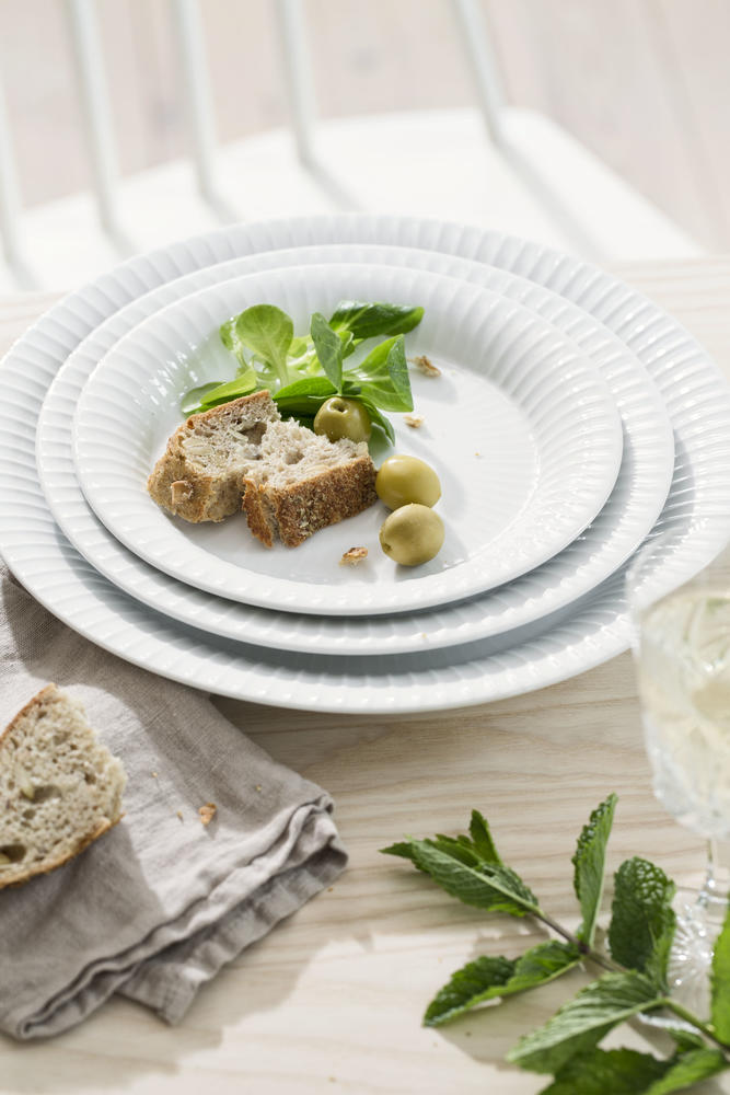 Kähler-Hammershøi-Plate-White-8.7”-3Pcs.