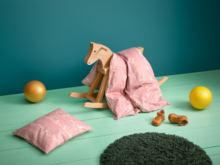 Kay Bojesen Bed Linen Monkey Baby, Pink