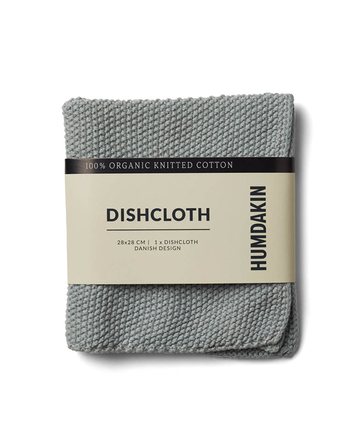 HUMDAKIN Knitted dishcloth Organic textiles 019 Stone