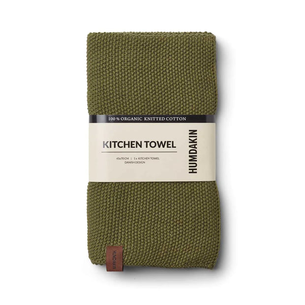 Humdakin Knitted Kitchen Towel - Fern