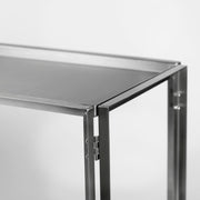 Kristina Dam Studio Foldable Side Table, Stainless Steel